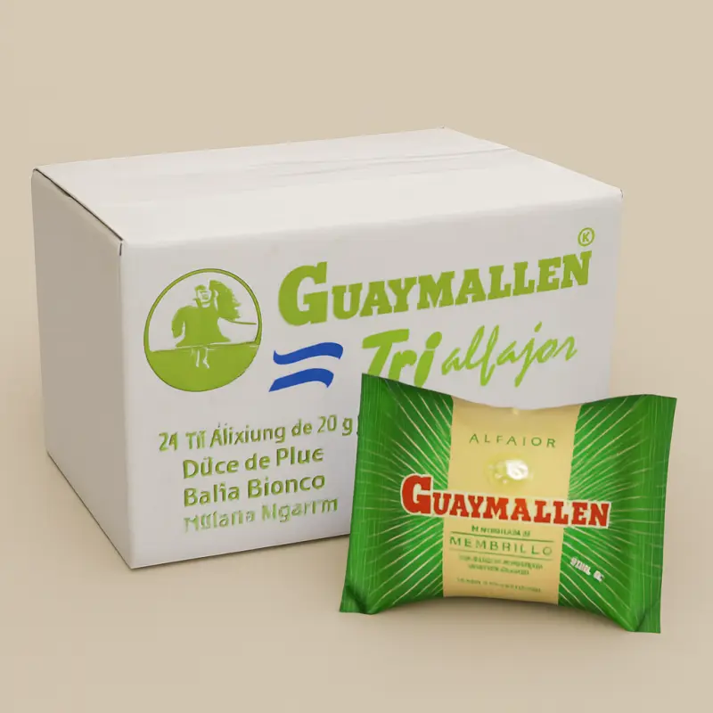 Guaymallen Triple CAJA x 24 -fruta- OFERTA